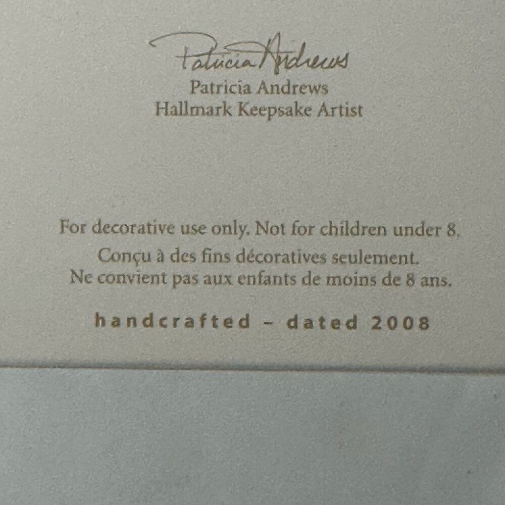 Hallmark Keepsake Disney “A TOUCH OF TINK” Ornament 2008 - Picture 9 of 9